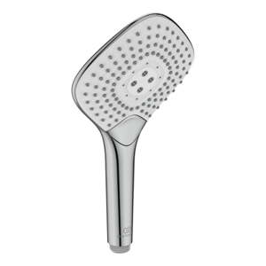 Plastová sprchová hlavica v lesklo striebornej farbe IdealRain Evo Jet – Ideal Standard