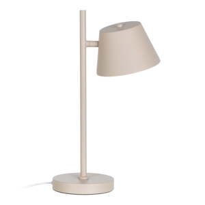 Krémová stolová lampa (výška 44 cm) Simplico – Ixia