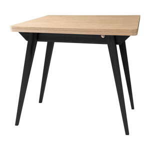 Rozkladací jedálenský stôl s doskou v dekore jaseňového dreva 65x90 cm Envelope – Ragaba
