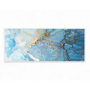 Modrý prateľný behúň 80x200 cm Blue Waves – Oyo Concept