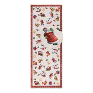 Červený behúň s vianočným motívom 80x200 cm Red Christmas – Villeroy&Boch