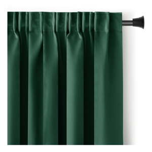 Tmavozelený zatemňovací/termo záves 140x270 cm Pleat – Restilo
