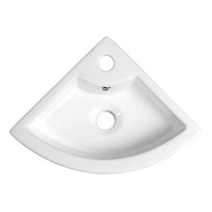 Biele keramické umývadlo 33x33 cm Gynt – Sapho