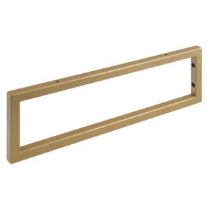 Oceľová podpera pracovnej dosky v zlatej farbe 49x3 cm – Sapho