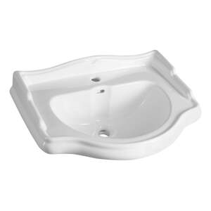 Biele keramické umývadlo 69x52 cm Retro – Sapho