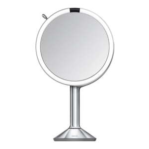 Kozmetické zrkadlo s osvetlením/zväčšovacie ø 20 cm Sensor Trio – simplehuman