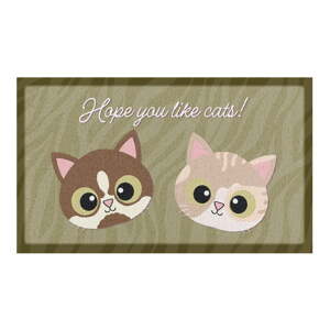 Rohožka 40x70 cm Hope You Like Cats – Artsy Doormats