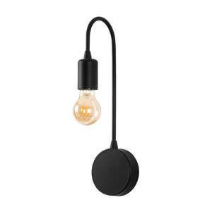 Čierne nástenné svietidlo Baston – Opviq lights
