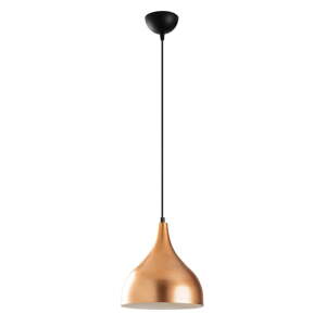 Čierne/v medenej farbe závesné svietidlo ø 26 cm Sağlam – Opviq lights