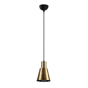 Čierne/v zlatej farbe závesné svietidlo ø 14 cm Kem – Opviq lights