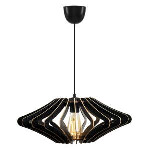 Čierne závesné svietidlo ø 47 cm – Opviq lights