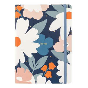 Zápisník 128 str. Navy Daisy – Busy B