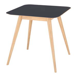 Jedálenský stôl z dubového dreva 80x80 cm Stafa – Gazzda