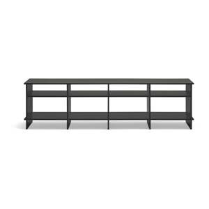 Čierny TV stolík 180x50x40 cm Inari – Teulat