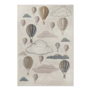 Krémovobiely detský koberec 160x235 cm Hot Air Balloon – Hanse Home