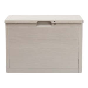 Béžový záhradný úložný box Woodys – Toomax