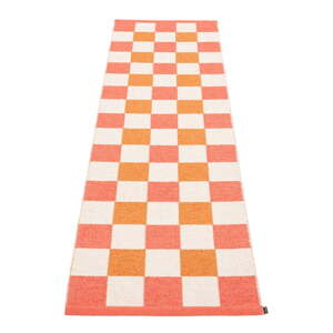 Vnútorný a vonkajší behúň v lososovo-oranžovej farbe 70x240 cm Pix Flamingo – Pappelina