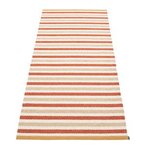 Vnútorný a vonkajší behúň v tehlovo-krémovej farbe 85x200 cm Teo Brick – Pappelina