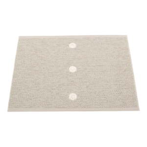 Béžovo-krémový vnútorný a vonkajší koberec 70x60 cm Peg Linen Vanilla – Pappelina
