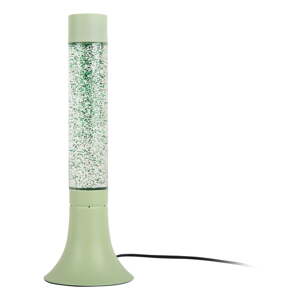 Zelená stolová lampa so skleneným tienidlom (výška  37,5 cm) Astro Glittler – Leitmotiv