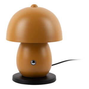 Okrovožltá LED stolová lampa s kovovým tienidlom (výška  18 cm) Mono LED – Leitmotiv
