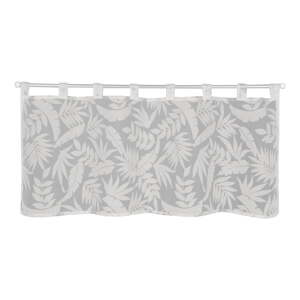 Biela/sivá záclona 120x45 cm Calista – Sehlbach