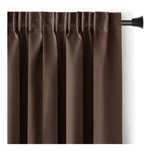 Hnedý zatemňovací/termo záves 140x245 cm Pleat – Restilo