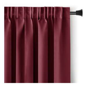 Vínovočervený zatemňovací/termo záves 140x245 cm Pleat – Restilo