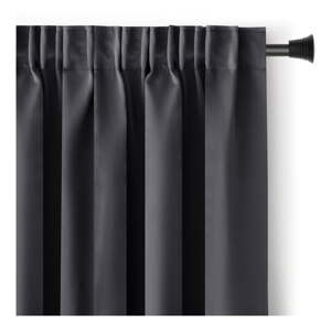 Antracitový zatemňovací/termo záves 140x270 cm Pleat – Restilo