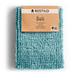 Tyrkysovomodrá kúpeľňová predložka 50x70 cm Bati – Restilo