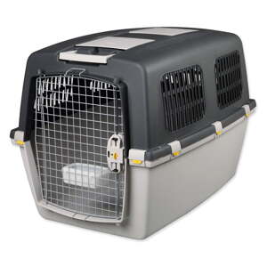 Sivá prepravka pre domáceho miláčika 92x64 cm Trixie Gulliver 6 M-L – Plaček Pet Products