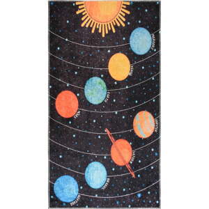 Prateľný detský hrací koberec 80x120 cm Solar System – Vitaus