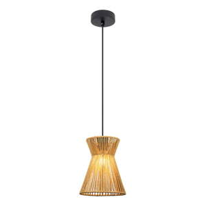 Závesné svietidlo s tienidlom z papierového výpletu ø 20 cm Etnos – Candellux Lighting