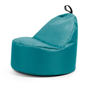 Tyrkysovomodrý sedací vak Round L – So Soft?