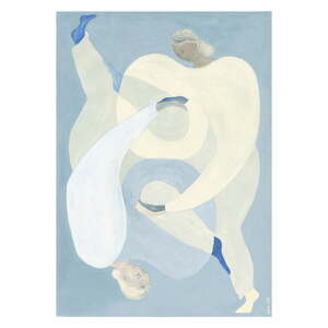 Plagát 70x100 cm Hold You - Blue – The Poster Club