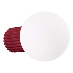 Vínovočervené nástenné svietidlo Orbital – Nice Lamps