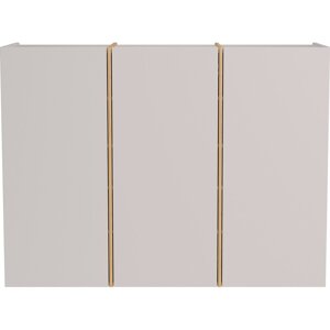Krémovobiela predsieňová skrinka 138x103x38 cm Libbiano – Germania