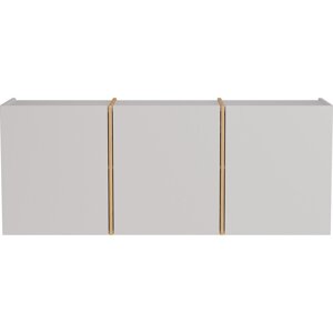 Krémovobiela predsieňová skrinka 138x55x29 cm Libbiano – Germania