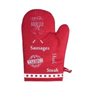 Chňapka kuchynská, Barbecue Time, červená