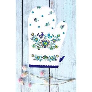 Chňapka kuchynská, Folklór, modrá