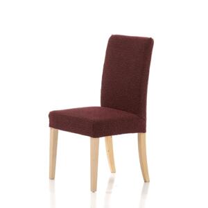 Poťah elastický na celú stoličku, komplet 2 ks Petra, bordo