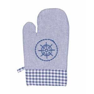 Chňapka kuchynská, Kruh a káro 2203, modrá