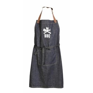 Zástera kuchynská, Jeans BBQ, šedomodrá