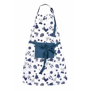 Zástera detská, Mikuláš, modrá, 50 x 70 cm