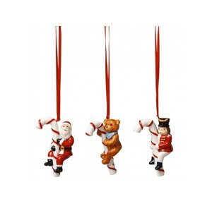 Vianočná závesná dekorácia s motívom 3 ks, kolekcia Nostalgic Ornaments - Villeroy & Boch