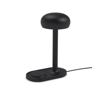 Lampa Emendo s Qi bezdrôtovým nabíjaním, čierna - Eva Solo