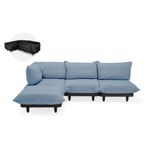 Záhradná sedacia súprava paletti set large, viac variantov - Fatboy Farba: storm blue