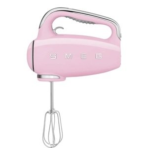 SMEG 50´s Retro Style ručný šľahač 250 W pastelovo ružový - Smeg