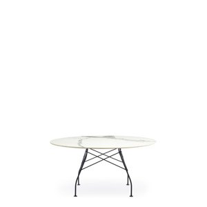 Jedálenský stôl GLOSSY XXL, viac variantov - Kartell Farba: Bílá / Černá