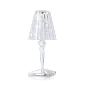Kartell Stolová lampa Battery, viac farieb Farba: Průhledná